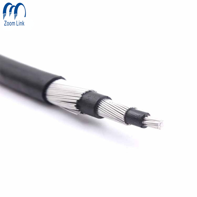 Китай 
                1350 Алюминиевый концентрический кабель XLPE 2X8AWG, 2X6AWG, 3X6AWG имеют отчеты об испытаниях
              производитель и поставщик
