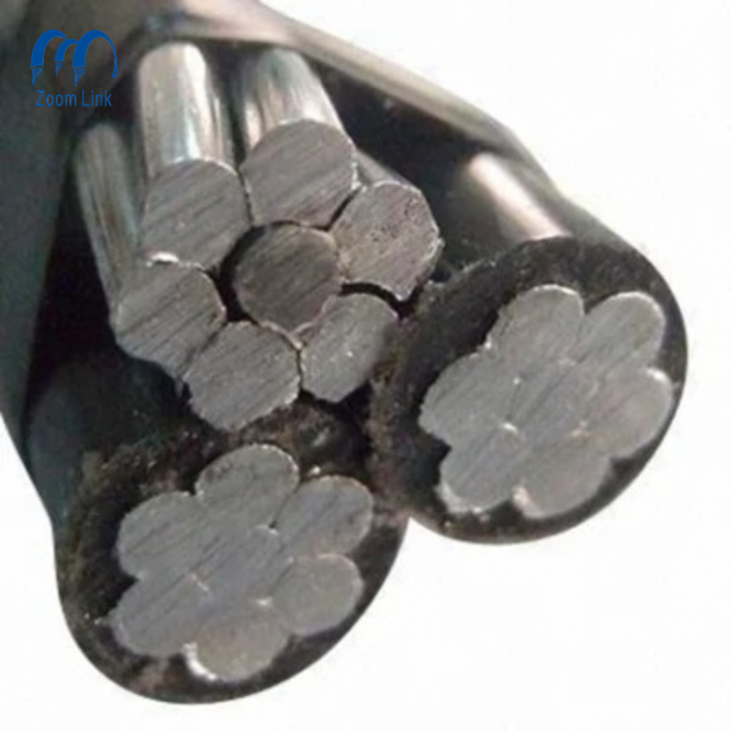 China 
                2*6AWG+1*6AWG XLPE Insulated Electrical Overhead Service Drop ABC Aluminum Cable
              manufacture and supplier