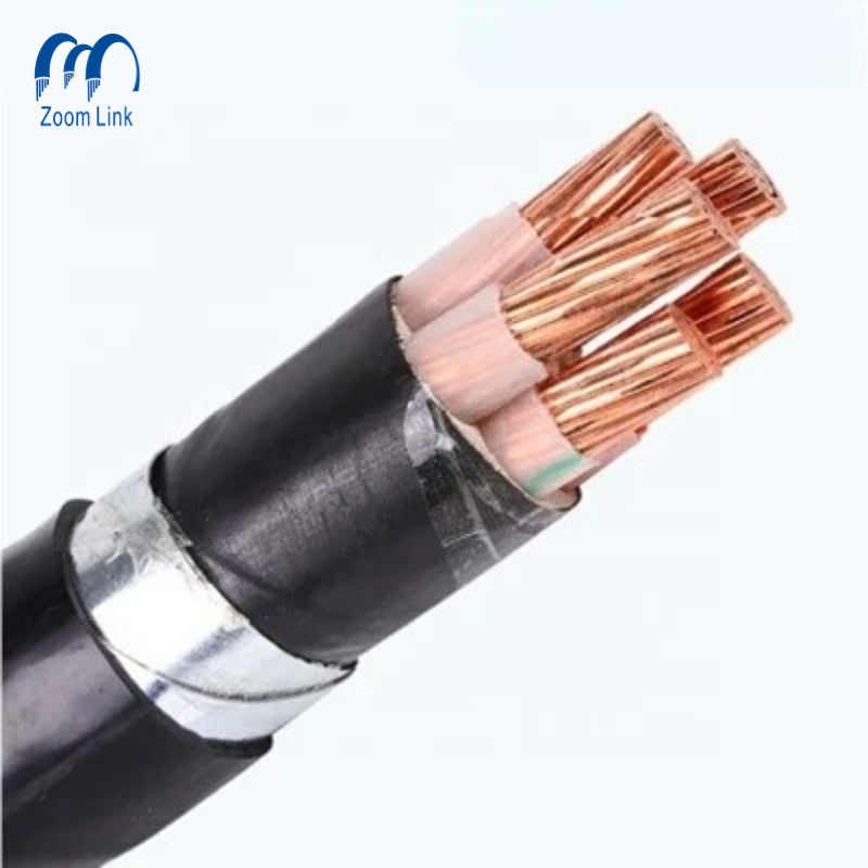China 
                De 4 Núcleos de núcleo de cobre aluminio/PVC/Cable de acero de cable de alimentación subterránea XLPE Proveedores
              fabricante y proveedor