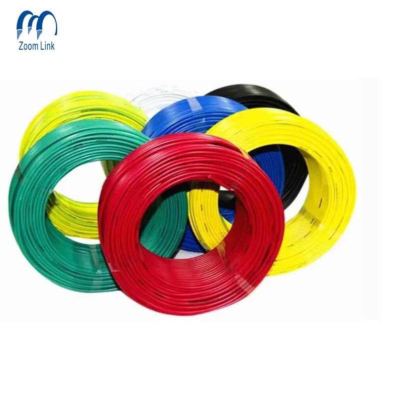 
                Cable aislado de PVC 450/750V 1,5mm 2,5mm 4mm 6mm 10mm
            