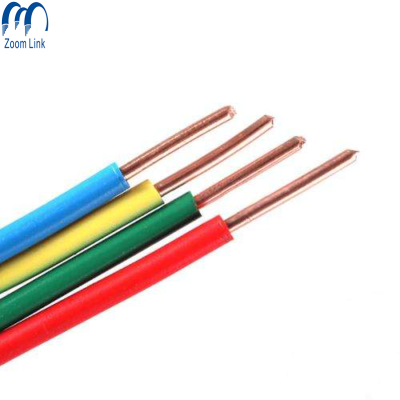 4mm 6mm 10mm Single Core Copper PVC House Wire Electrical Cable Building Wire