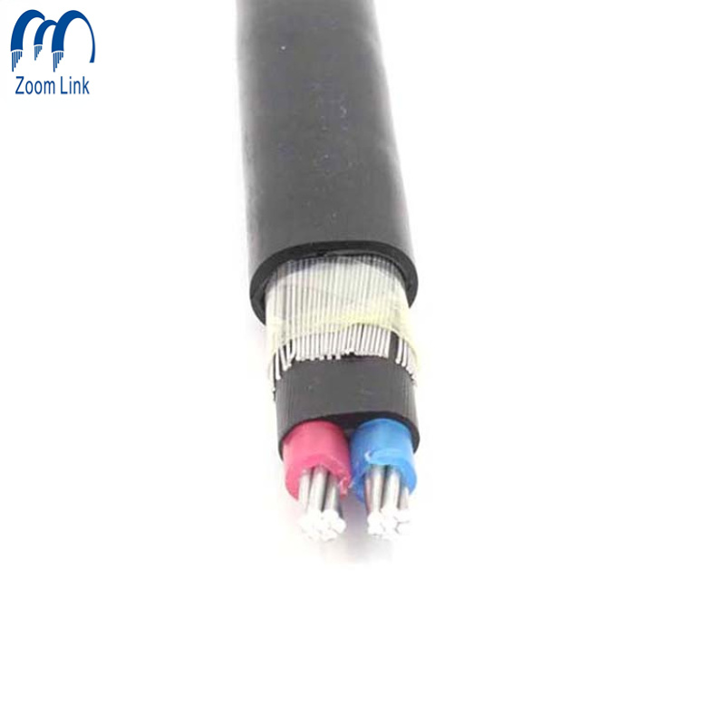 600V Aluminum Conductor 2X6AWG+6AWG, 2X8AWG, 2X4AWG+4AWG Concentric Cable