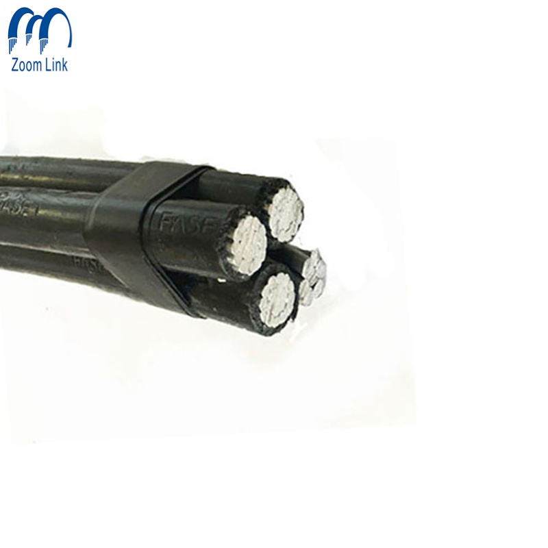 600V Aluminum Wire ABC Cable ACSR AAC AAAC Conductor Power Cable Prices List From Chinese Cable Manufacture