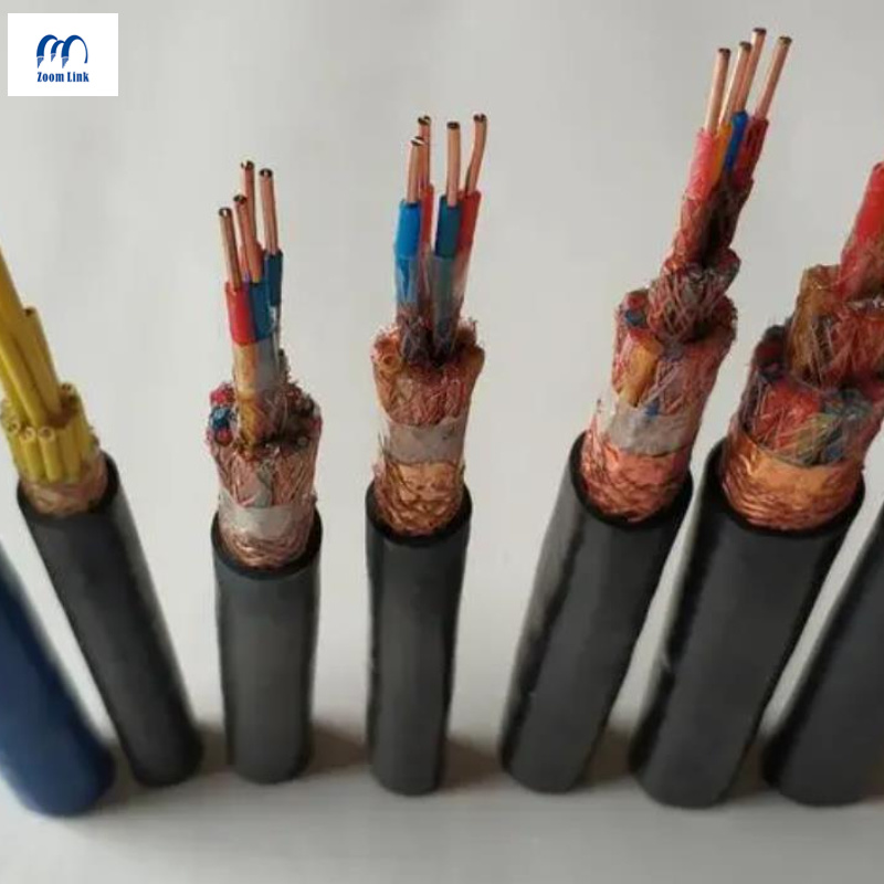 600V PVC Insulated Copper Shielded Twisted Pair Control Cable From Cable Manufacture