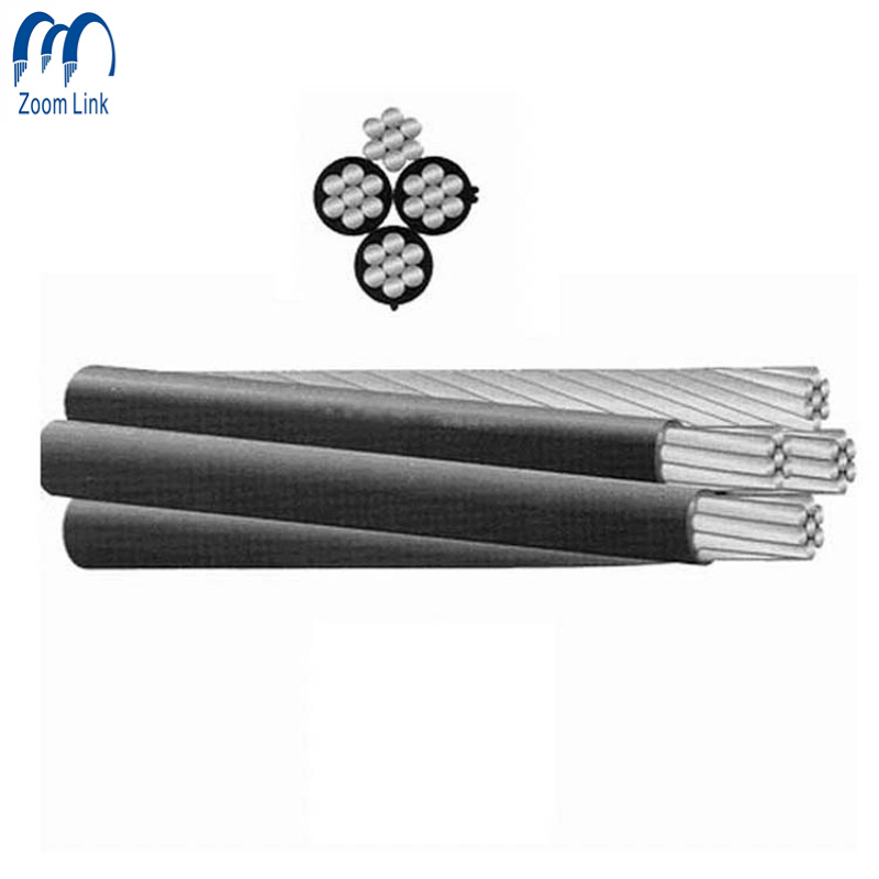 600V XLPE Insulation 4X25 4X50 4X70+54.6 ABC Cable Use for Oveahead Price List Caai Cable