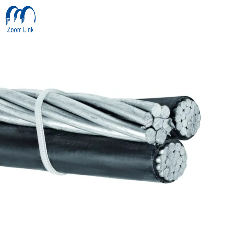 AAAC Conductor Current Carrying Capacity Triplex Service Drop Cable XLPE Cable
