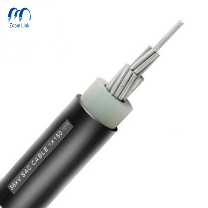 China 
                ACSR XLPE/ HDPE cables separadores 23kv de cable 336.4 Árbol ACSR MCM # 1/0 AWG
              fabricante y proveedor