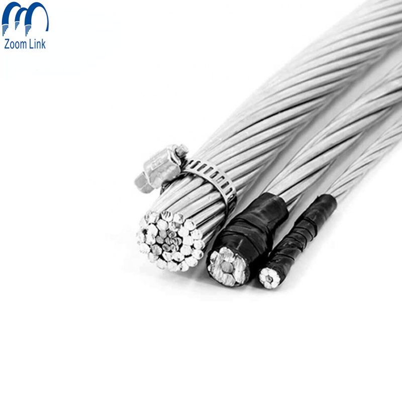 China 
                Cable multifilar de aluminio de núcleo de acero estándar ASTM BS DIN ACSR
              fabricante y proveedor