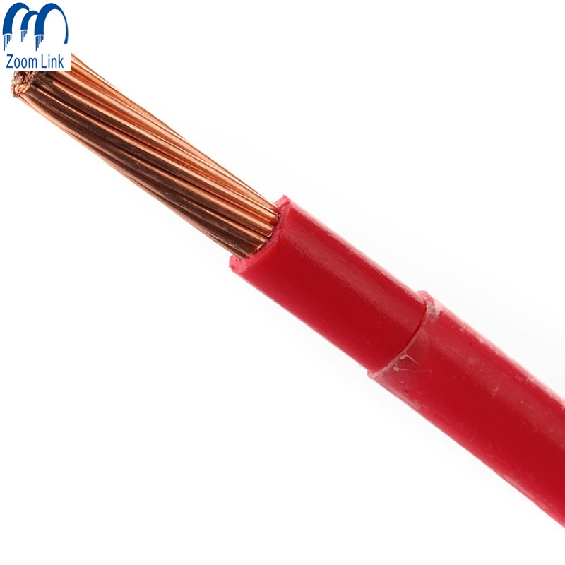 AWG Copper Conductor PVC Insulation Nylon Jacket 600V Thhn/Thwn Building Cable