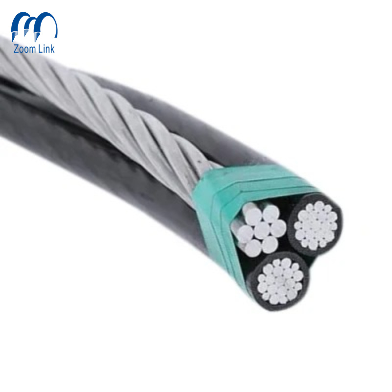 Aluminium XLPE Insulated Twisted Aerial Bundle Cable Service Drop ABC Cable