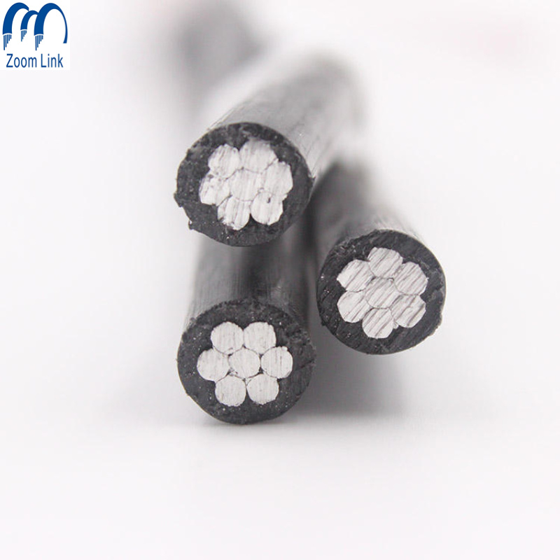 China 
                Conductor de aluminio LV cable ABC XLPE LDPE PVC aislado Cable de techo
              fabricante y proveedor