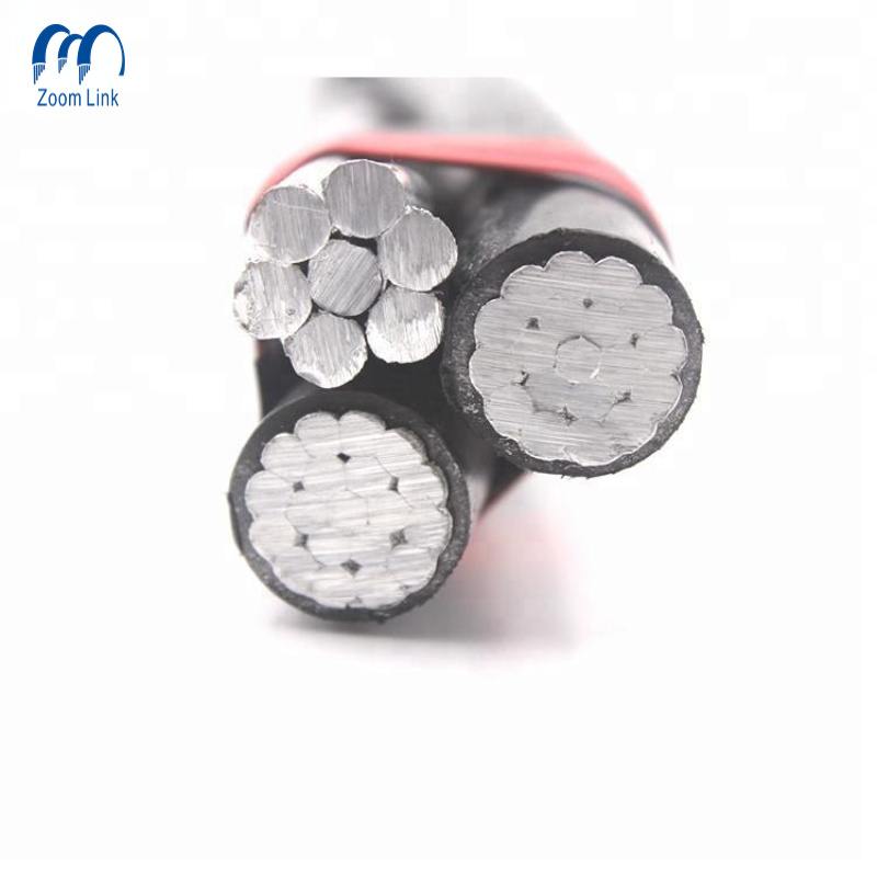China 
                Aluminum Conductor PE/XLPE/PVC Insulation Electric Power Twisted Overhead Cable
              manufacture and supplier