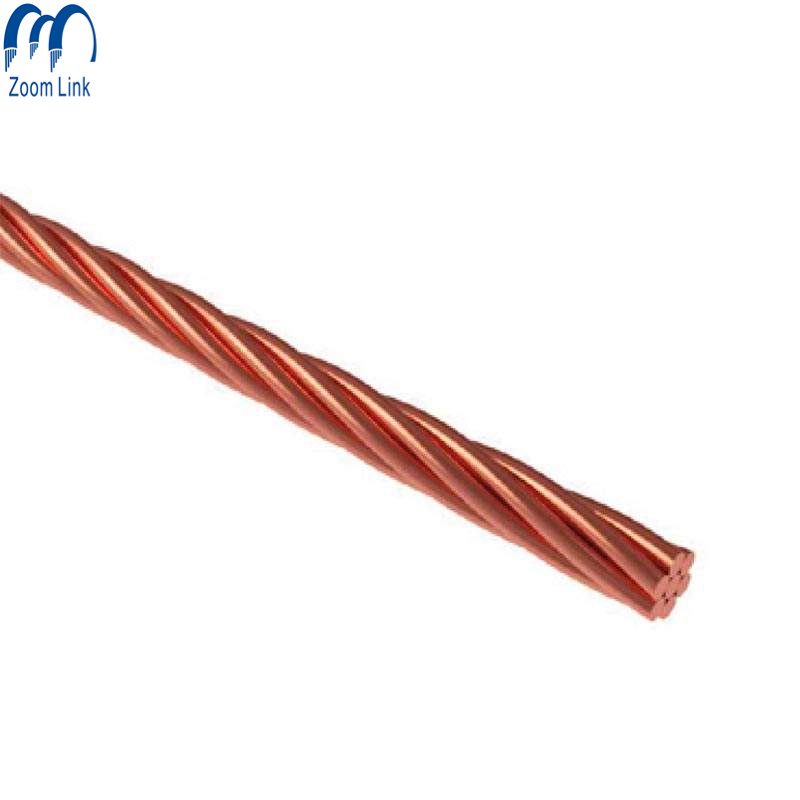 China 
                Conductor de cobre desnudo trenzado 25mm 35mm
              fabricante y proveedor