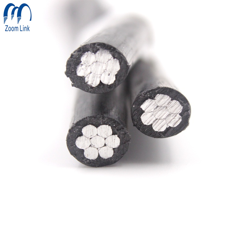 China Cable Factory Overhead Insulated Aerial Bundled Cable/ABC Cable/Service Drop Cables