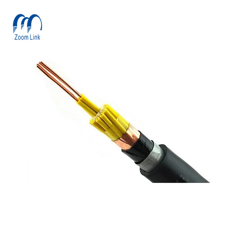 
                China Fabricación de cables de alta calidad Kvvr Kvvrp Kvv22, multi-core cinta de acero de cobre del cable de control eléctrico blindado
            