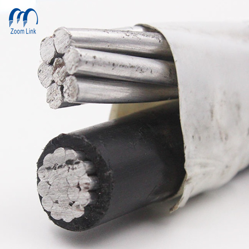 China Manufacturer ISO ABC Cable XLPE Insulated Duplex Service Drop Cable