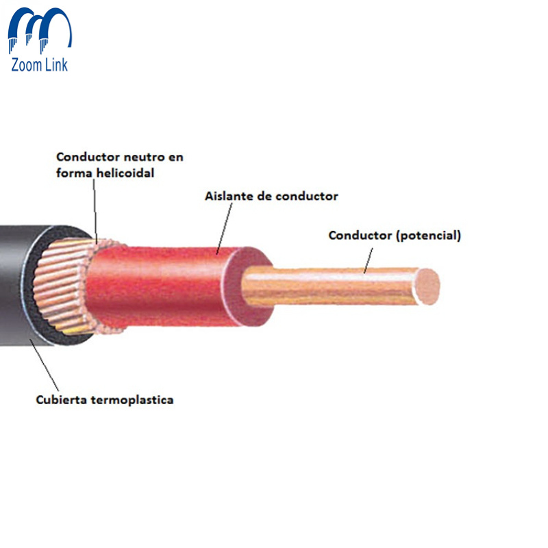 Китай 
                Кабель Cobre Concentrico De Cable и концентрический кабель 2X4mm, 2X6 mm, 2X10 mm,
              производитель и поставщик
