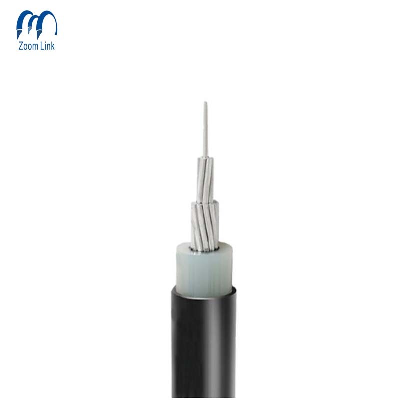 Conductor Tree Wire ACSR Insulation XLPE (White) and Sheath HDPE Un 15kv-35kv, Aw-Oc / Aw-G