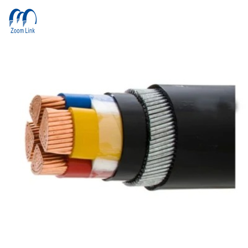 Copper Aluminum Conductor 1/2/3/4/5 Core XLPE PVC Insulated
