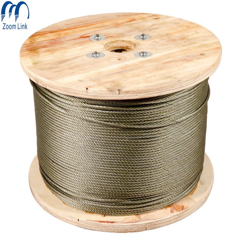 
                Corrosion-Resistant Galvanized Steel Wire - ASTM A475 Rated
            