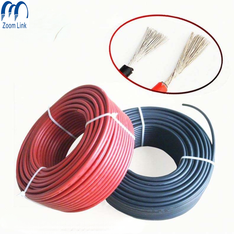 Customized Waterproof TUV Solar Cable 4mm 6mm 10mm