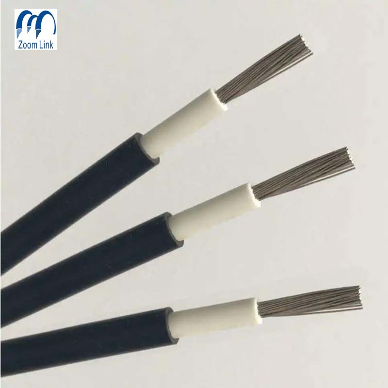 
                Câble solaire CC fil de cuivre de liaison 2.5 mm, 4 mm, pour câble solaire PV 6 mm
            