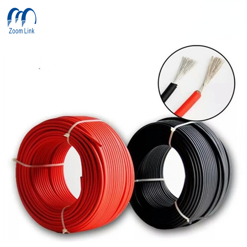 DC Tinned Copper Solar Electric Power Cable Cable