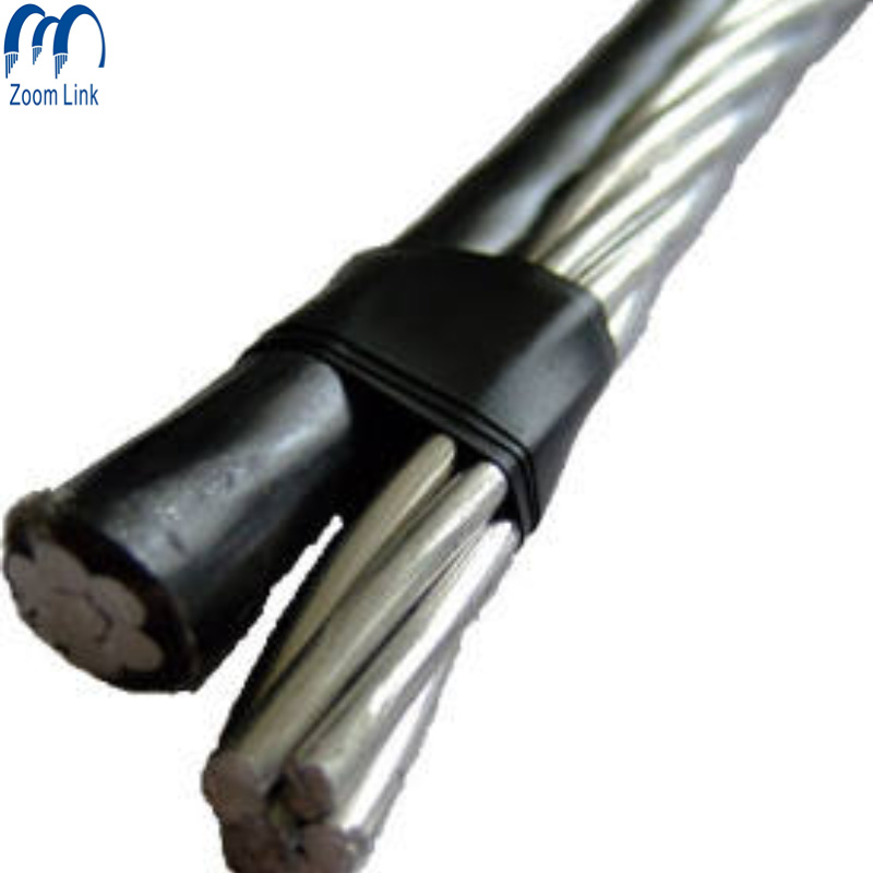 Duplex Drop Wire #2 Chow, PE Insulation Cable