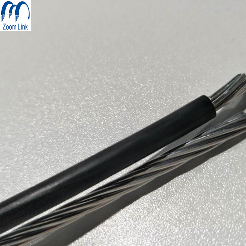 Chine 
                Service d′isolation XLPE Duplex chute antenne câble AWG fourni en aluminium
              fabrication et fournisseur