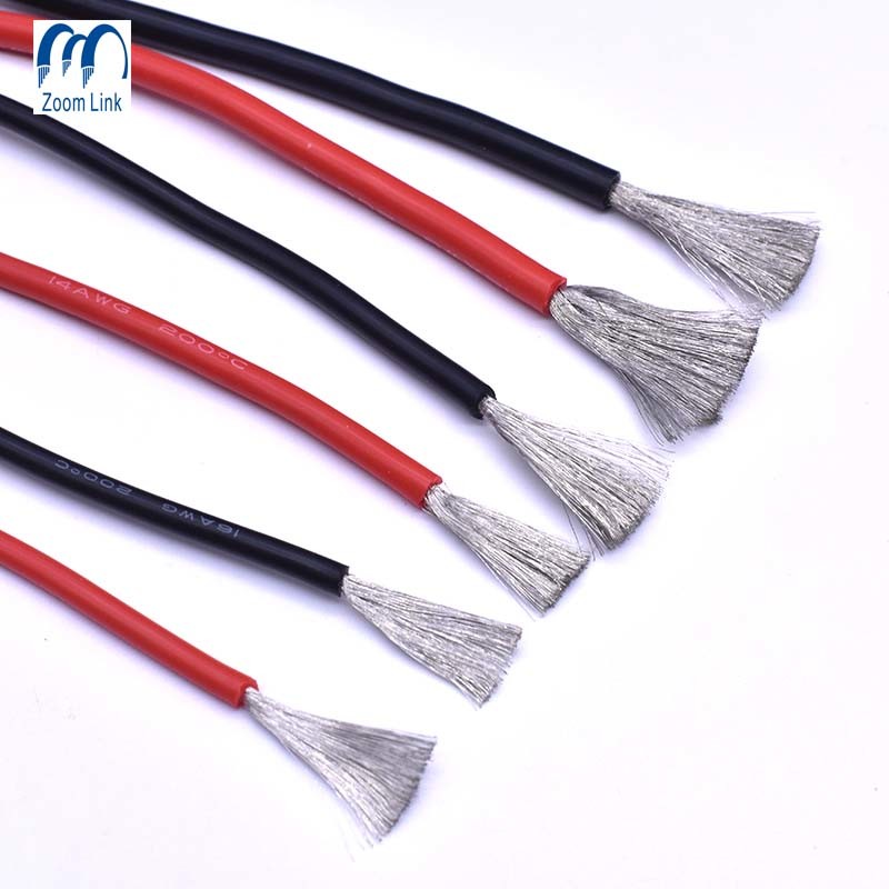 FEP/PFA/ETFE/PTFE Customizable Electronic Wire High Temperature Wire Cable
