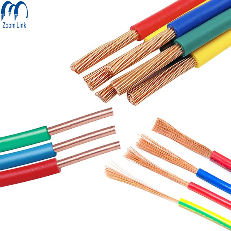 China 
                Cable eléctrico directo de fábrica, cable eléctrico de cobre aislado en el edificio del hogar
              fabricante y proveedor