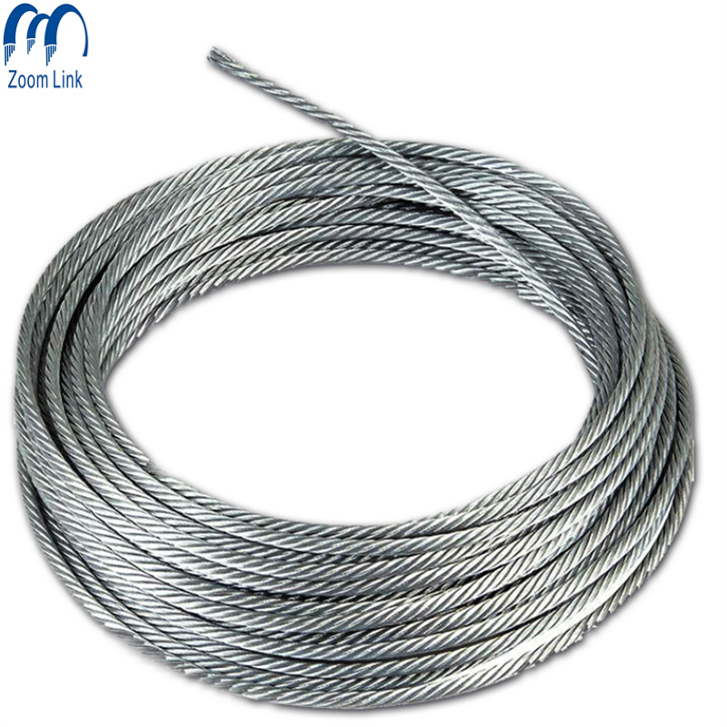 Cina 
                Prezzo di fabbrica filo acciaio zincato filo di supporto filo GSW
              produzione e fornitore