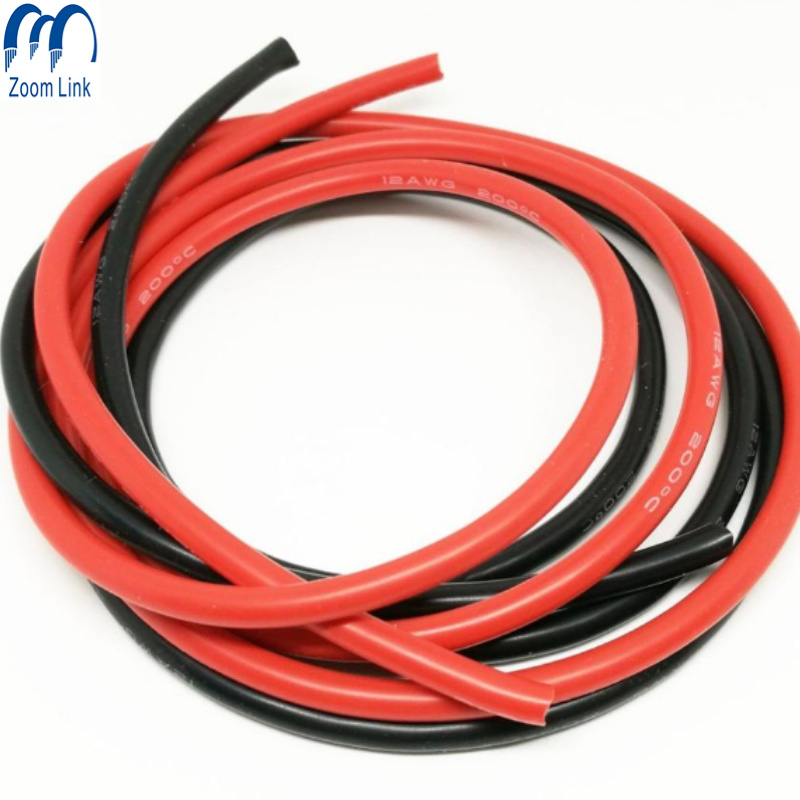 China 
                Precio de fábrica de caucho de silicona Cable Conductor de cobre con aislamiento
              fabricante y proveedor