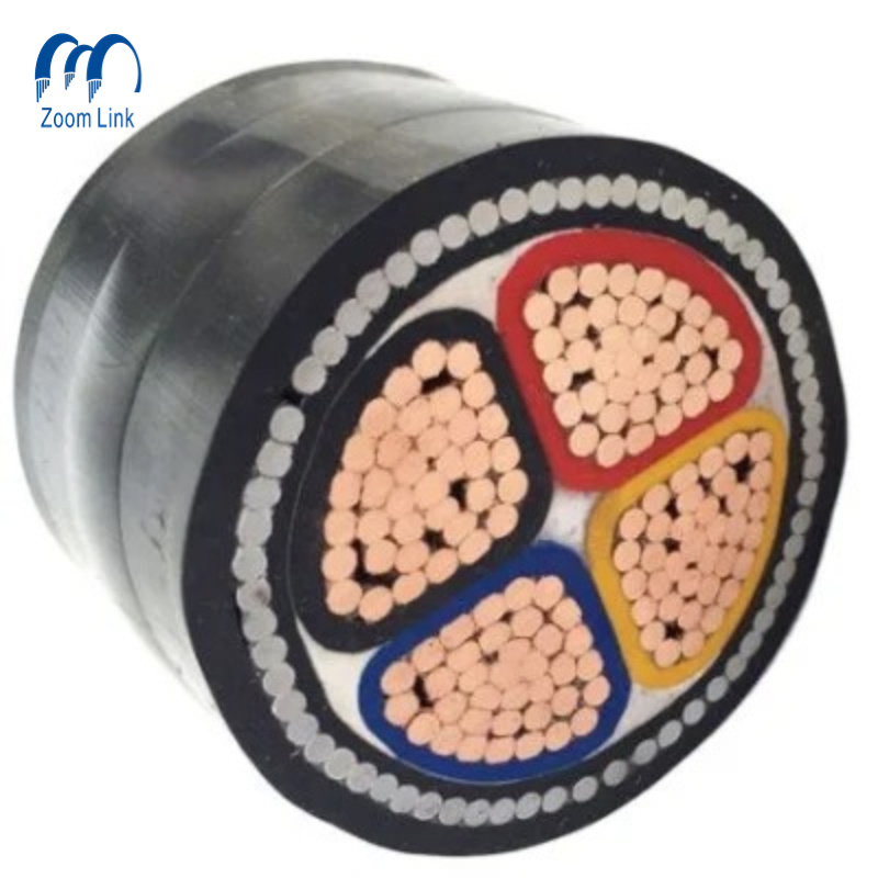 China 
                Factory Wholesale Copper Cable Power PVC 4 Core Cable Wire
              manufacture and supplier