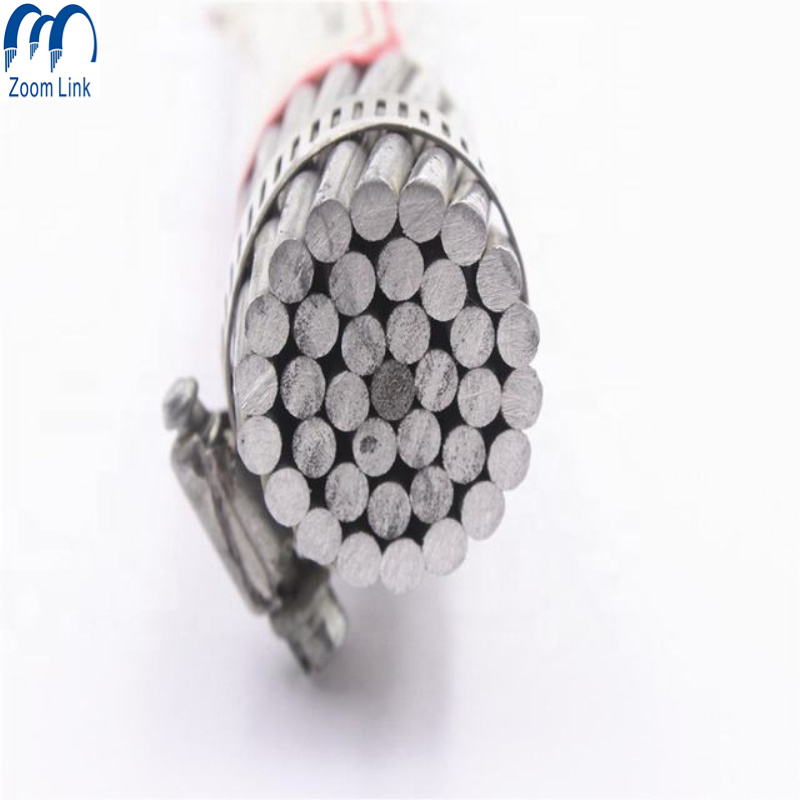 Galvanized Steel Wire XLPE Insulated Overhead Conductor Bare ACSR