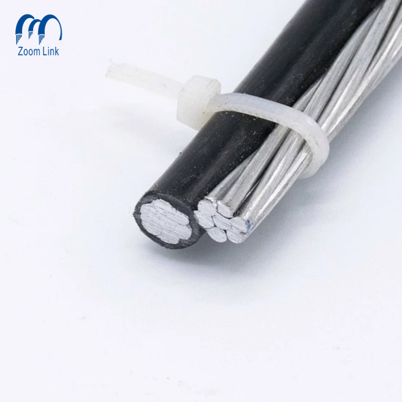China 
                Buena calidad aluminio apilado Servicio caída alambre 1kV XLPE aislamiento Cable de alimentación
              fabricante y proveedor