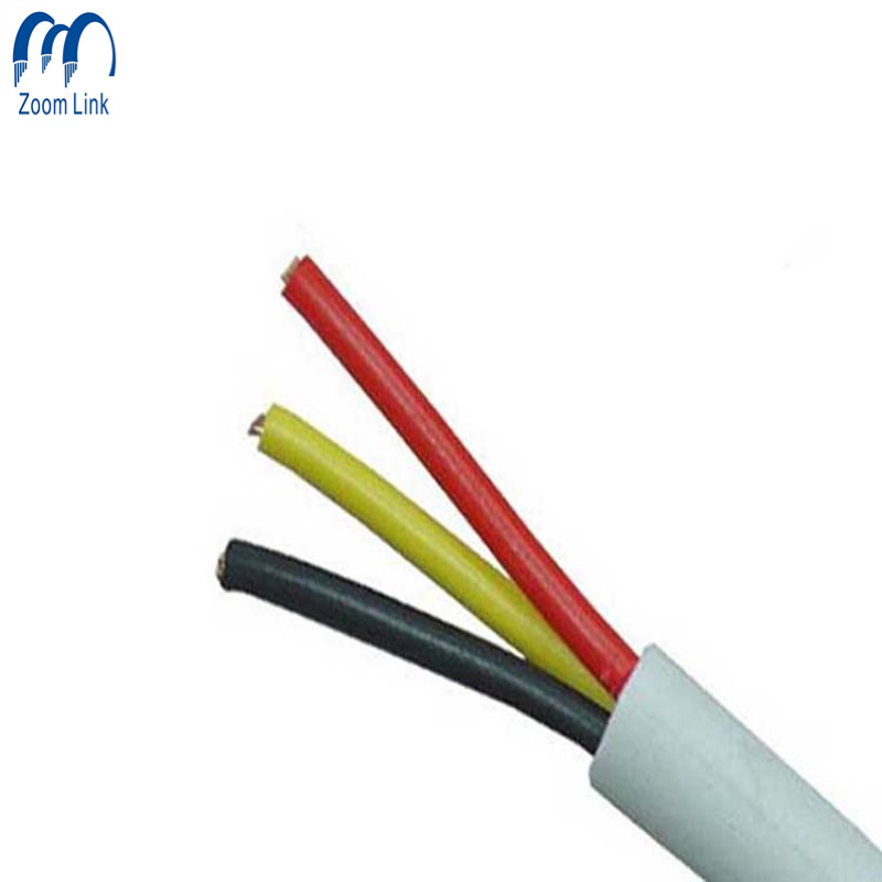 
                H05VV-F 3X2,5 mm2 3X1,5 mm 2X1,5 mm, 2X2,5 mm, 4X1,5 mm, 4X2,5 mm, 4X2,5 mmpvc cable redondo de alimentación envolvente H05VVF
            