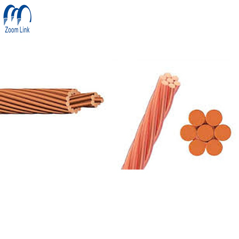 China 
                Hard Drawn Copper Wire Strand Bare Copper Conductor Cable
              manufacture and supplier