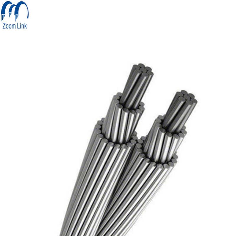 
                Высококачественные алюминиевые провода стальные жилы кабели питания ACSR 16 мм2-800 мм2 Подвесной кабель
            