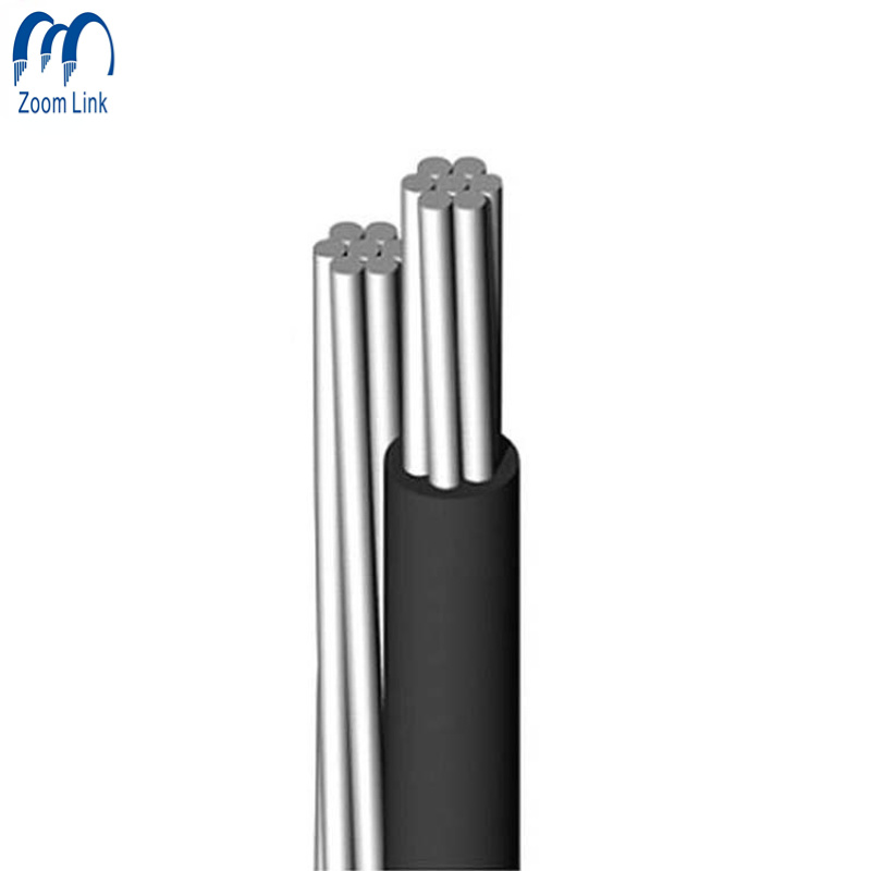 High Quality Duplex Service Drop Cable Collie XLPE Insulated Aerial Bounded ABC Cable