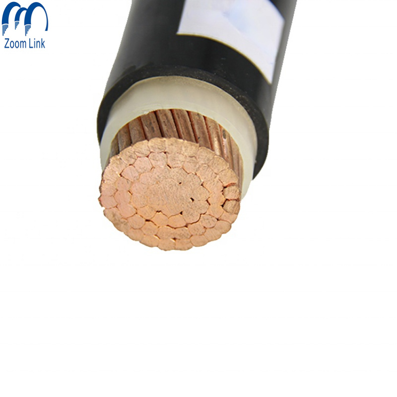 High Voltage Single Core 400mm2 500mm2 XLPE Insulated Copper Power Armoured Cable