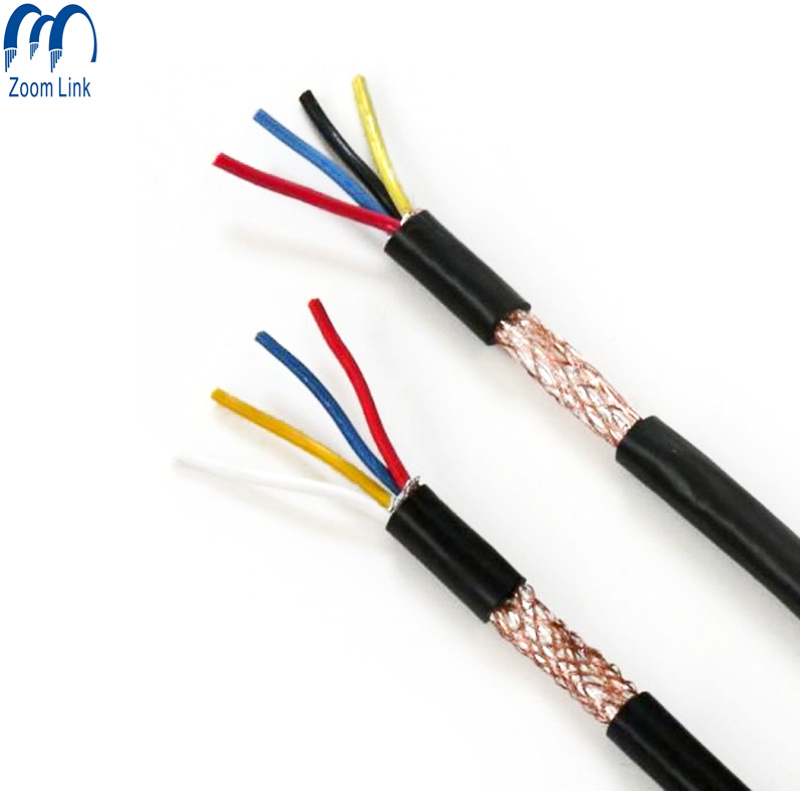 Hight Quality Copper Braid Screened Flexible PVC Control Cable