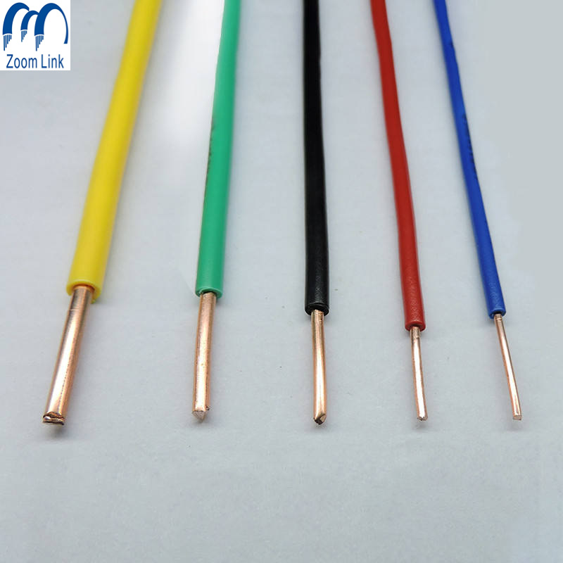 Hot Sale Single Core Solid or Stranded Copper PVC House Wiring Electrical and Building Wire