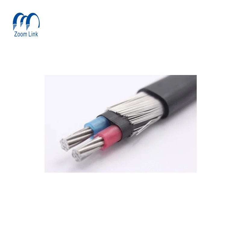 
                Hot Sell Aluminum Conductor XLPE Insulation Copper 1/3 Concentric Neutral PVC Sheath Cable
            