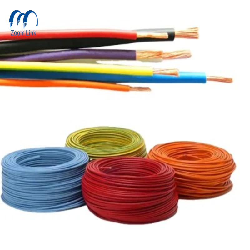 Hot Selling PVC Insulated Copper Conductor PVC Jacket Electric Copper Wire