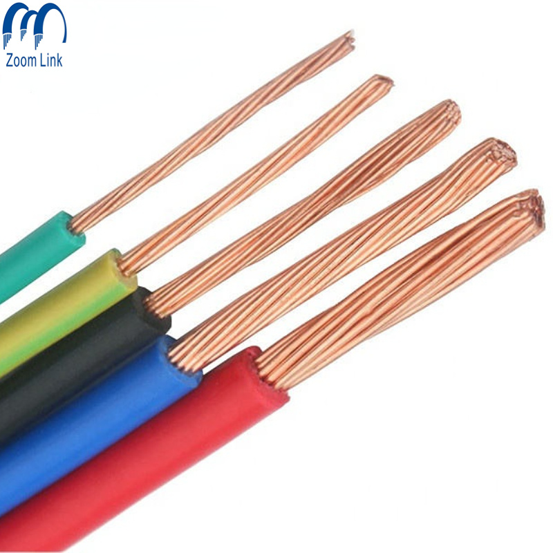House Wiring XLPE/PVC Insulated Electric Copper Wire Cable