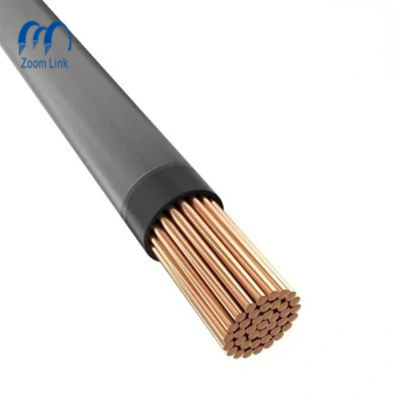 Insulated 12AWG 600V Single Core Copper Wire 4AWG UL Thhn Wire