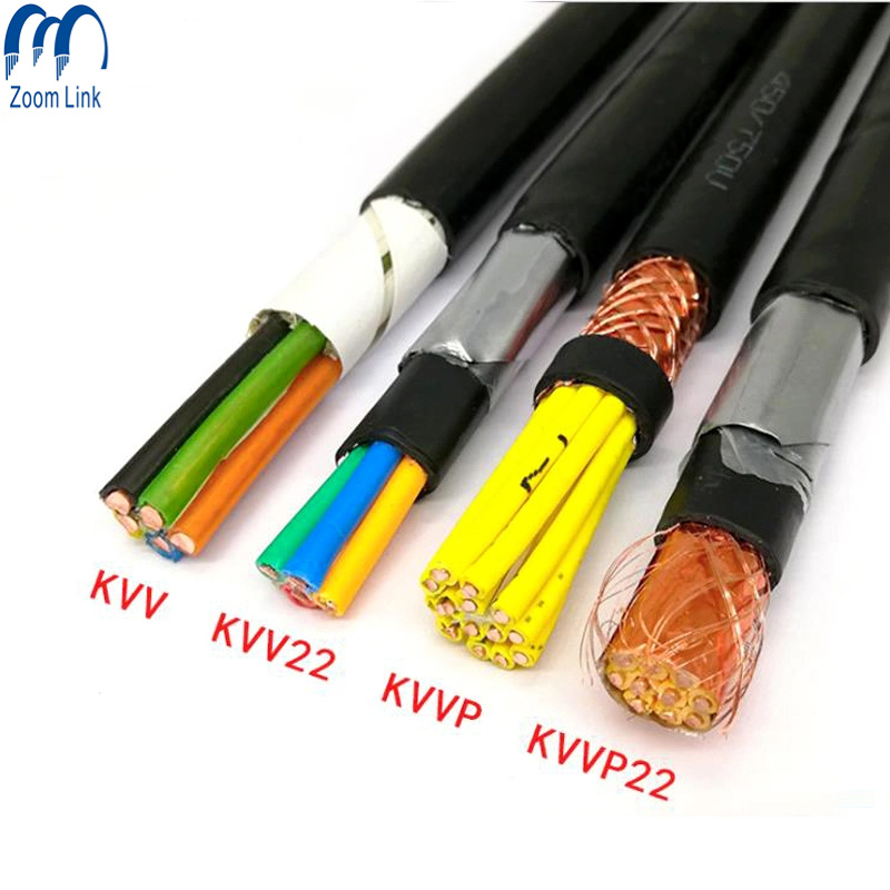 Kvv/Kvvp/Kvvr PVC Insulated AWG Copper Control Cable