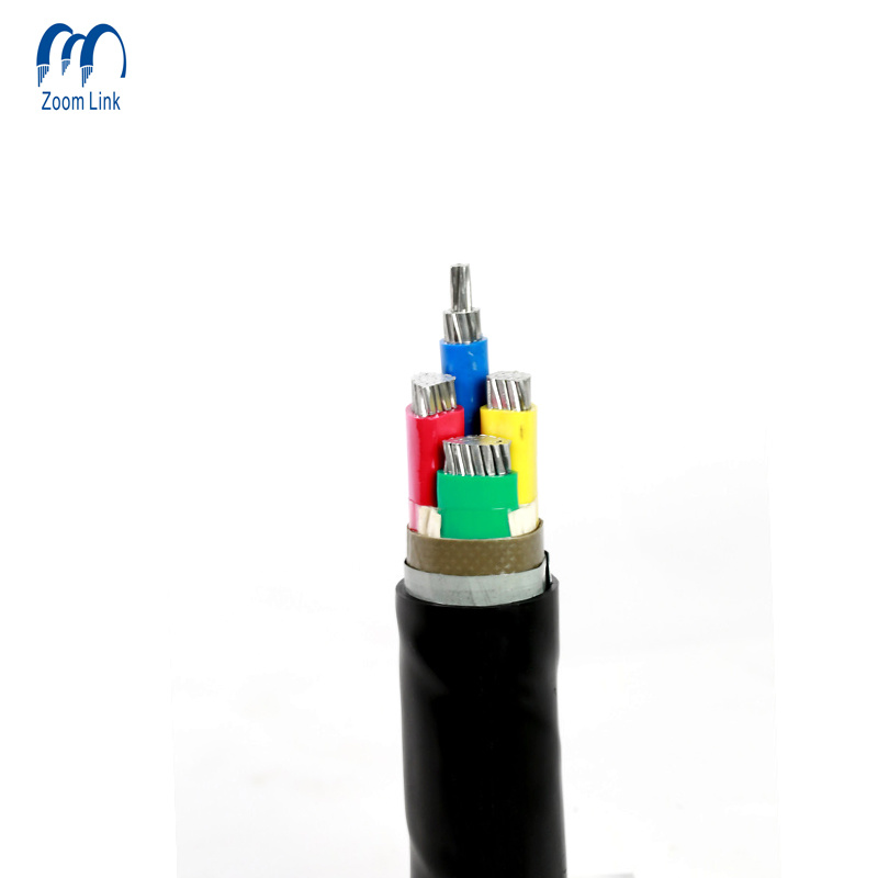 Low Voltage PVC 4 Core Cable Wire with Flame Retardance or Fire-Resistant