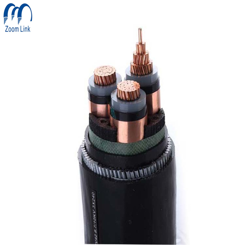 China 
                MV voltaje conductor de cobre o aluminio blindado 11kV a 35kv Cable de alimentación XLPE
              fabricante y proveedor
